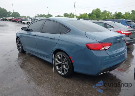 2015 Chrysler 200 S z USA, uszkodzony, nr VIN 1C3CCCBB5FN633971